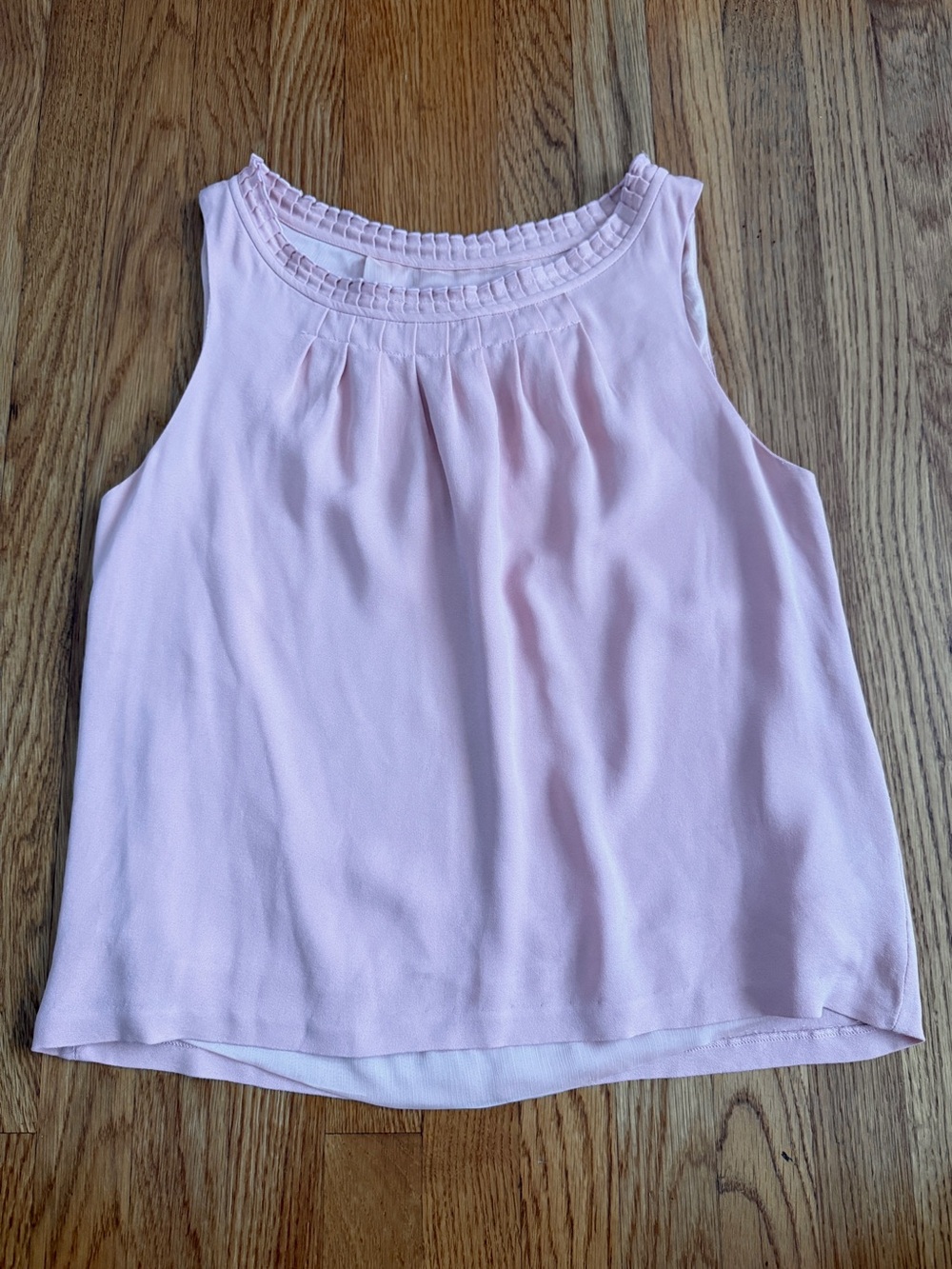 J. Crew pink silk chic tank top 6